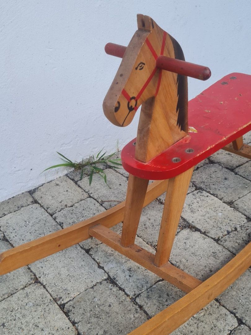 Wisa Gloria Spielzeuge: Wisa Gloria Schaukelpferd Vintage – Gebraucht aus Hofstetten b. Brienz von Nordtor 2