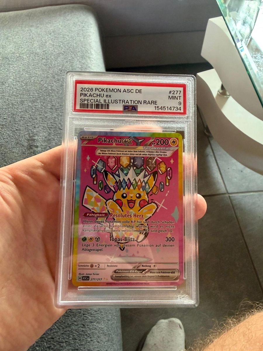 Pokémon Sammelbilder & Trading cards: Pokemon Pikachu PSA9 – Gebraucht aus Belp von ome_x7jr
