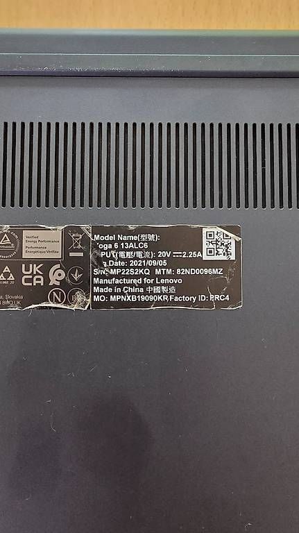 Lenovo Notebook: Lenovo Yoga 6, Touch, Win11 – Usato da St. Gallen venduto da Sailor-1 3