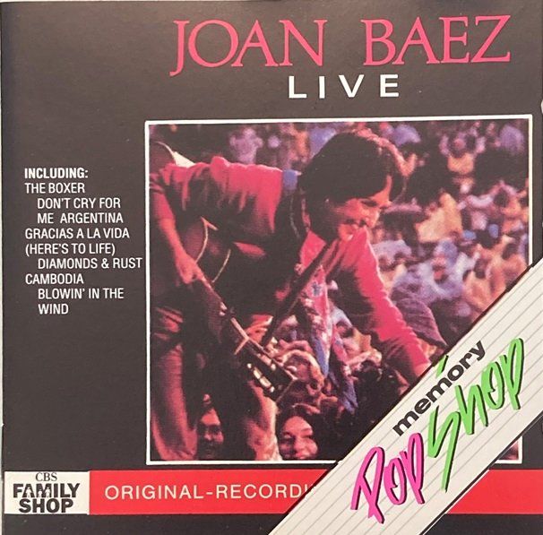 CDs: Joan Baez – Live – Gebraucht aus Grüningen von azulgris