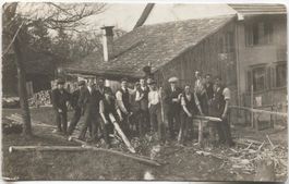 LANDWIRTSCHAFT/HOLZSCHINTEN 1920 TG/ZH?