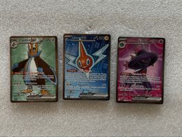 3er Set Fatale Flammen - Impoleon ex, Rotom ex,Traunmagil ex