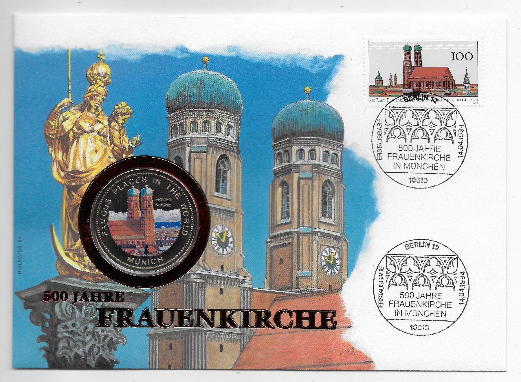 Tutti le monete: Frauenkirche München 1994 – Nuovo (secondo la descrizione) da Hefenhofen venduto da Richsalz