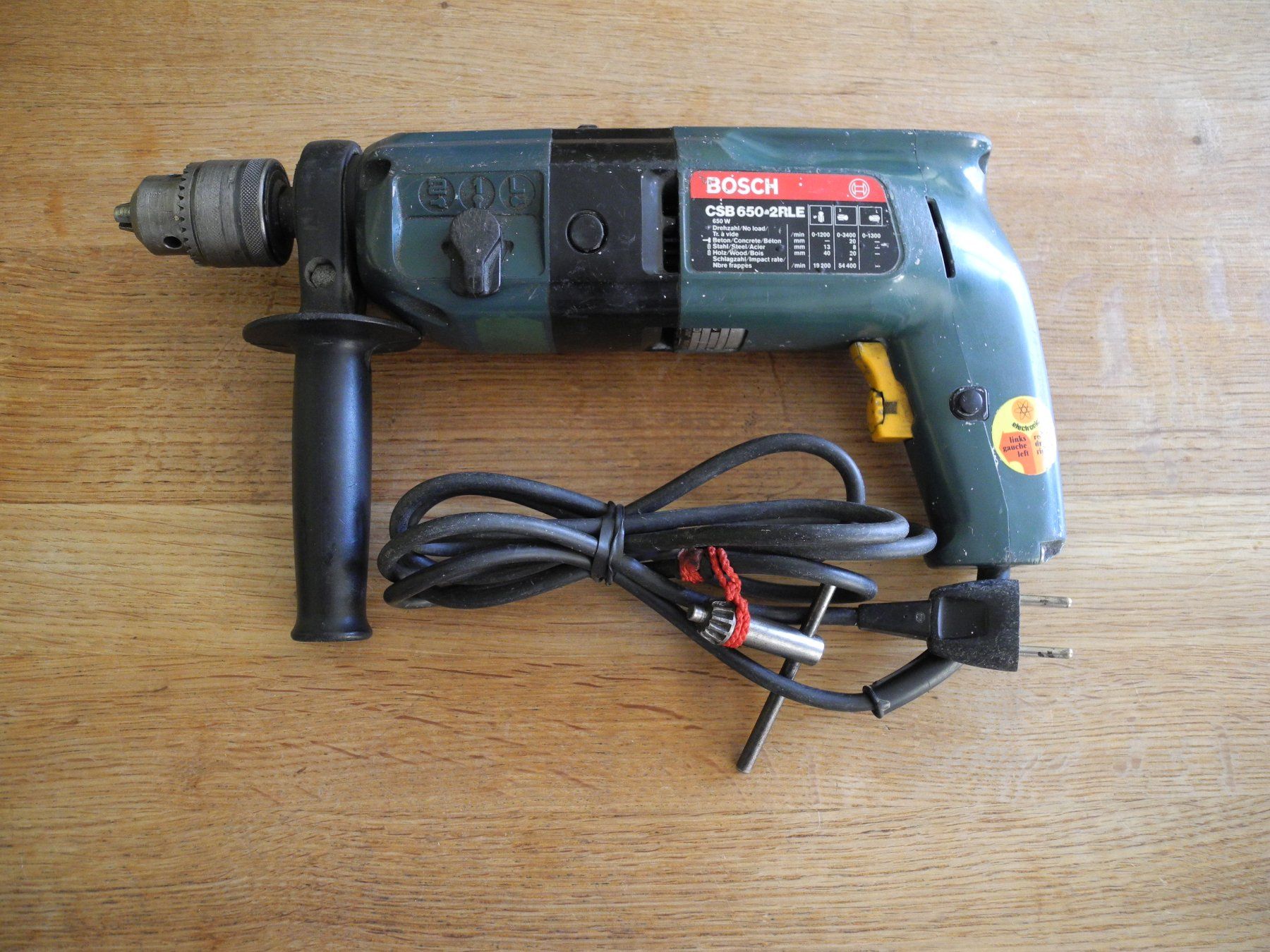 Bosch Trapani: Bohrmaschine Bosch CBS 650-2RLE – Usato da Worb venduto da kebe01 1