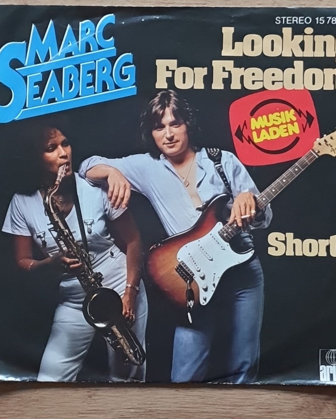 Dischi in vinile: Marc Seberg Looking For Freedom Single 7" Vinyl – Usato da Sirnach venduto da dimitri1963