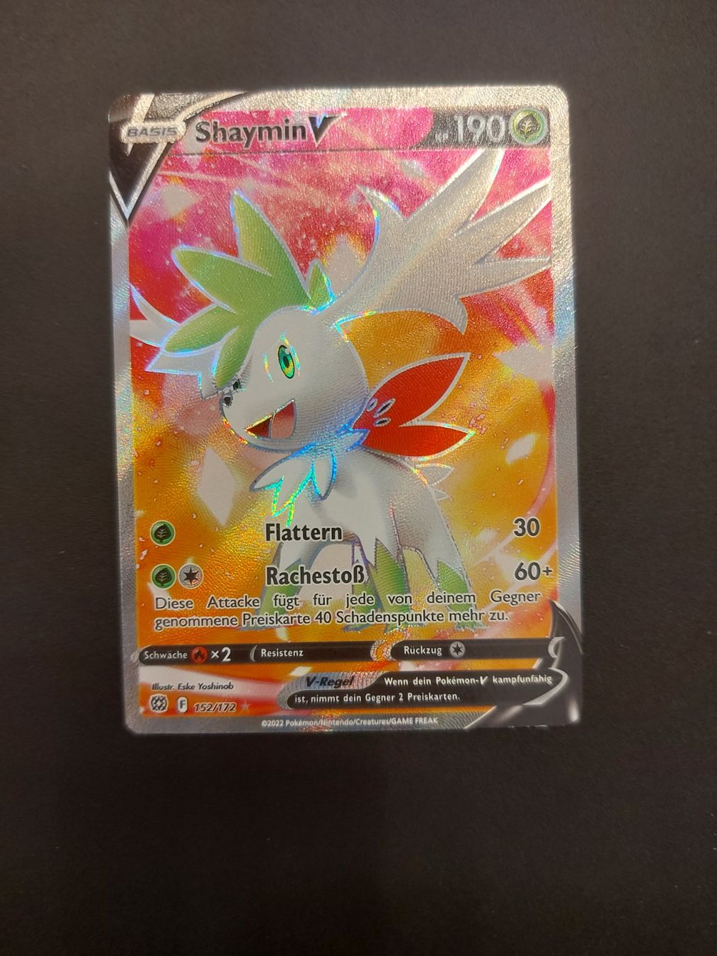 Pokémon Carte collezionabili: Shaymin V #152 Brilliant Stars DE – Usato da Biasca venduto da Sara_Poke123