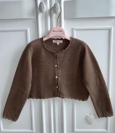 Amaia girls cropped sweater cardigan 8 Y NEW