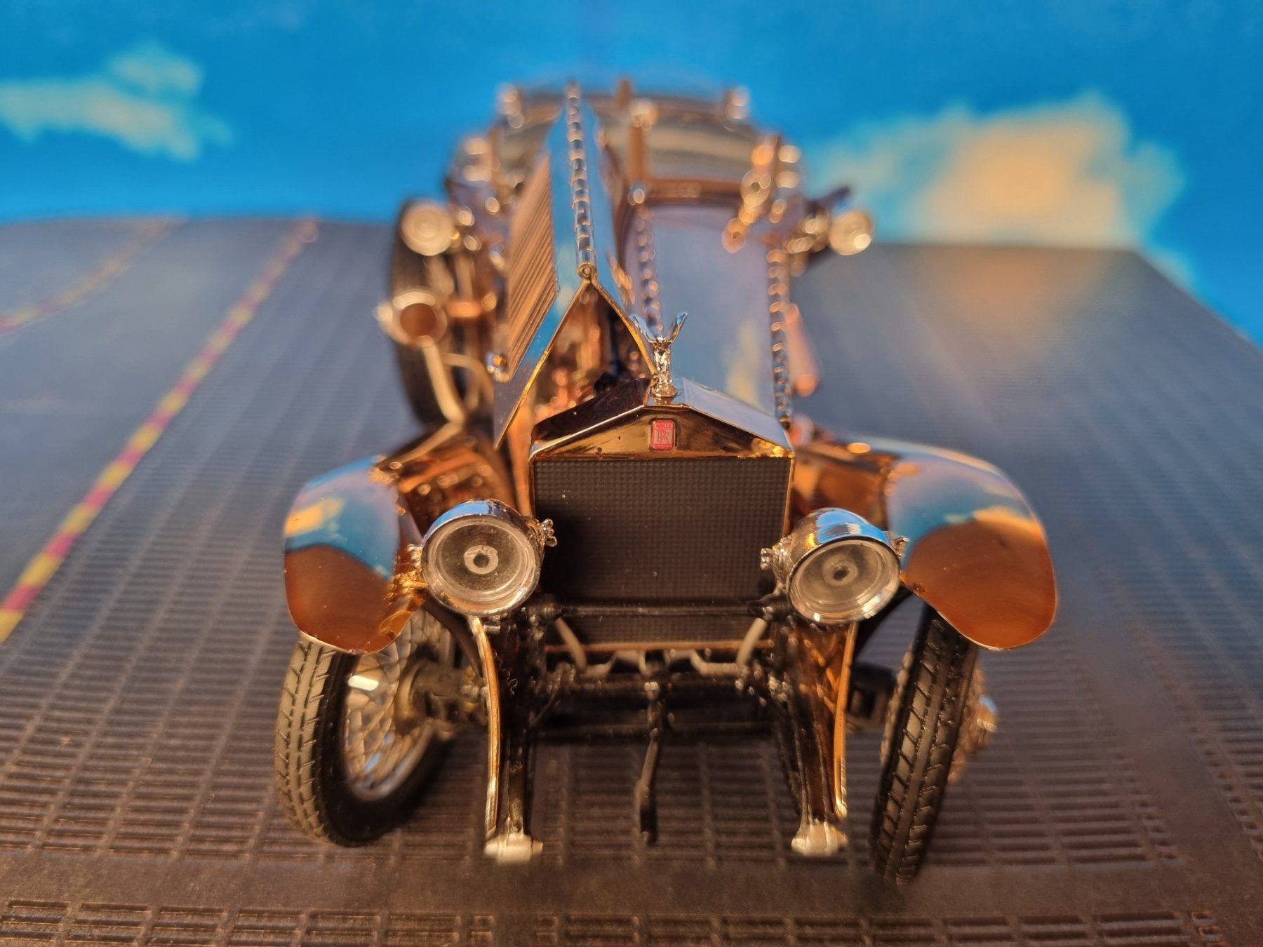 Franklin Mint Modellini d'auto: Franklin Mint 1/24 Scale CP01 1921 Rolls Royce Silver Ghost – Usato da Männedorf venduto da Spezial-Modelle 2
