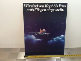 WIR SIND VON KOPF BIS FUSS AUFS FLIEGEN EINGESTELLT