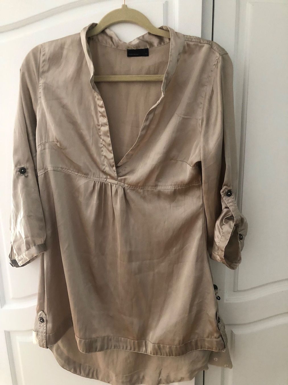 Vero Moda Blusen: Vero Moda Bluse gold – Gebraucht aus Pfaffhausen von Klaras_second_hand 1