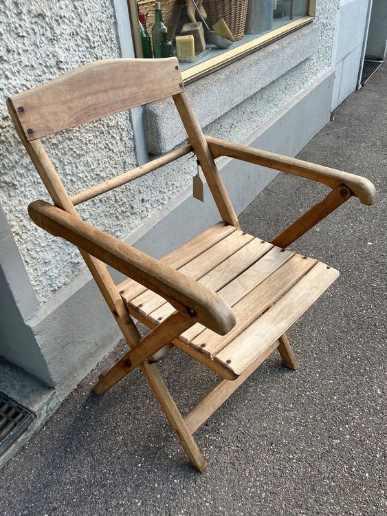 Mojawo Bambusholz Klappstuhl Küchenstuhl Gästestuhl Natur - 79 X 44 Cm - Küchen Stuhl Klappbar Aus FSC Holz