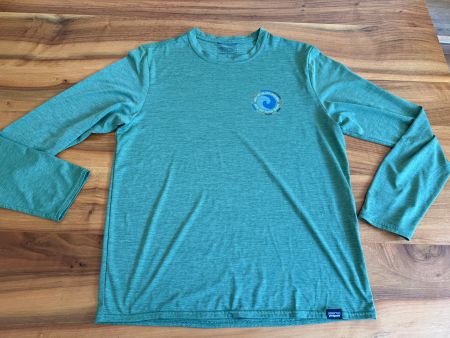 Patagonia Capilene Cool Daily Langarmshirt Gruen Groesse S