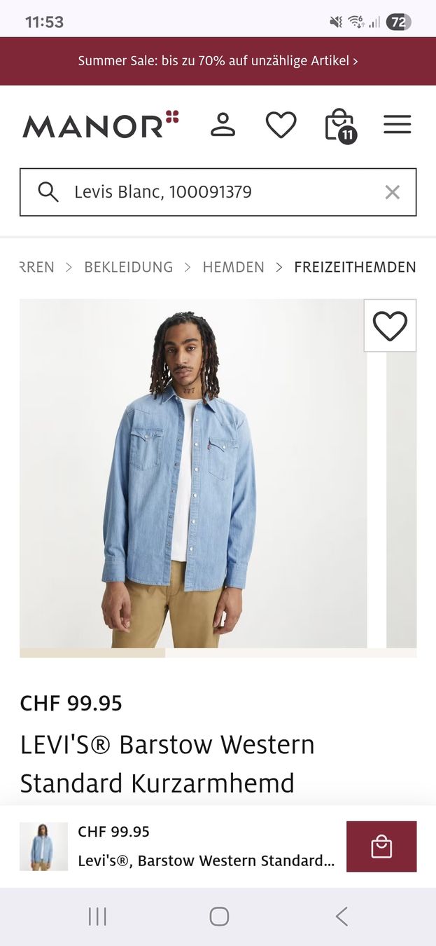 Levi's Jacken: Levis Barstow Western Gr M – Neu und originalverpackt aus Zürich von Drago670 2
