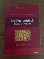 Bibelgriechisch leicht gemacht, Lösungsbuch