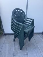 6 Stk. robuste Gartenstühle, stapelbar**