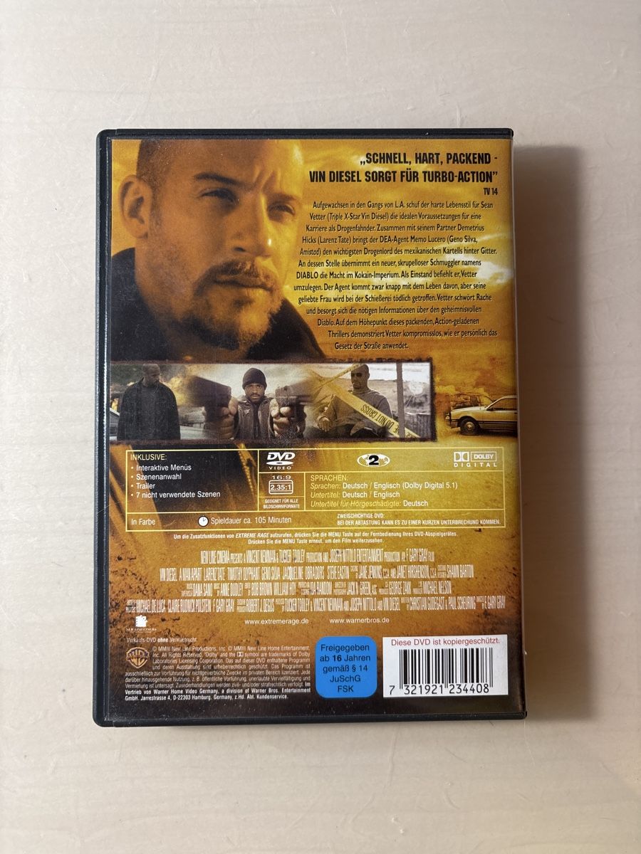Tutti i DVDs: Extreme Rage (1406) – Usato da Ruswil venduto da Slivio_ 1