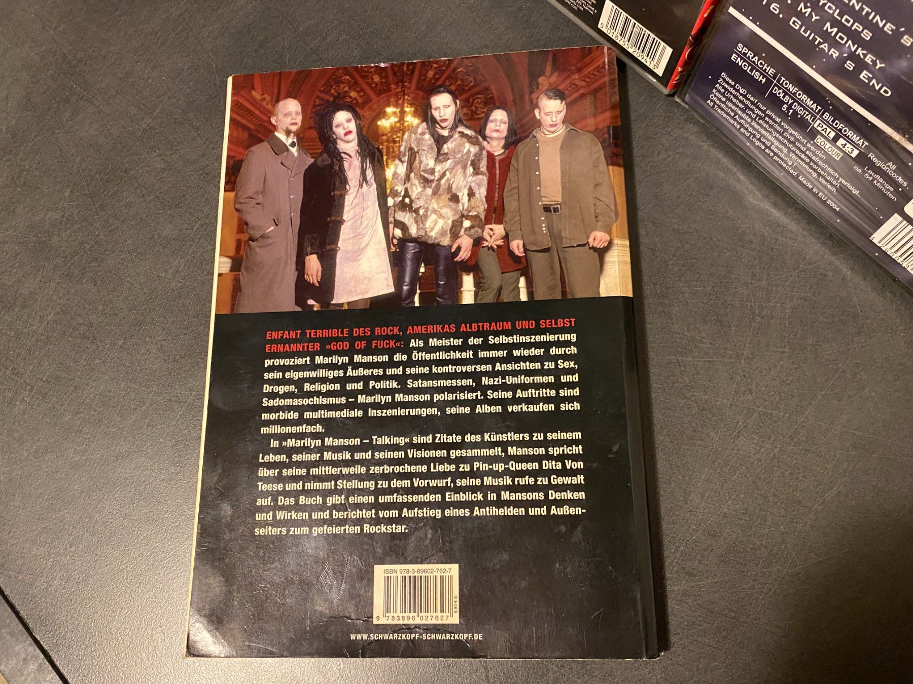 Tutti i DVDs: Marilyn Manson - DVds & Buch – Usato da Basel venduto da FatCatPacksTheRatt 6