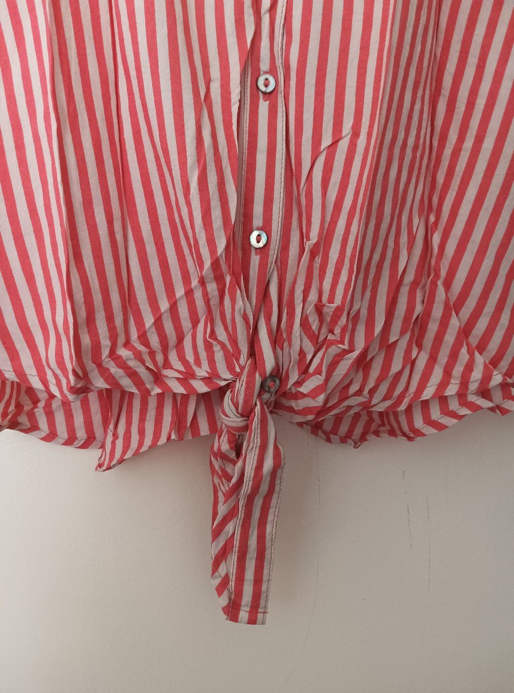 Camicette: Esprit Bluse, Gr. 36, Rot-Weiss gestreift, Sommer-Look – Usato da Zürich venduto da Asteraki 6