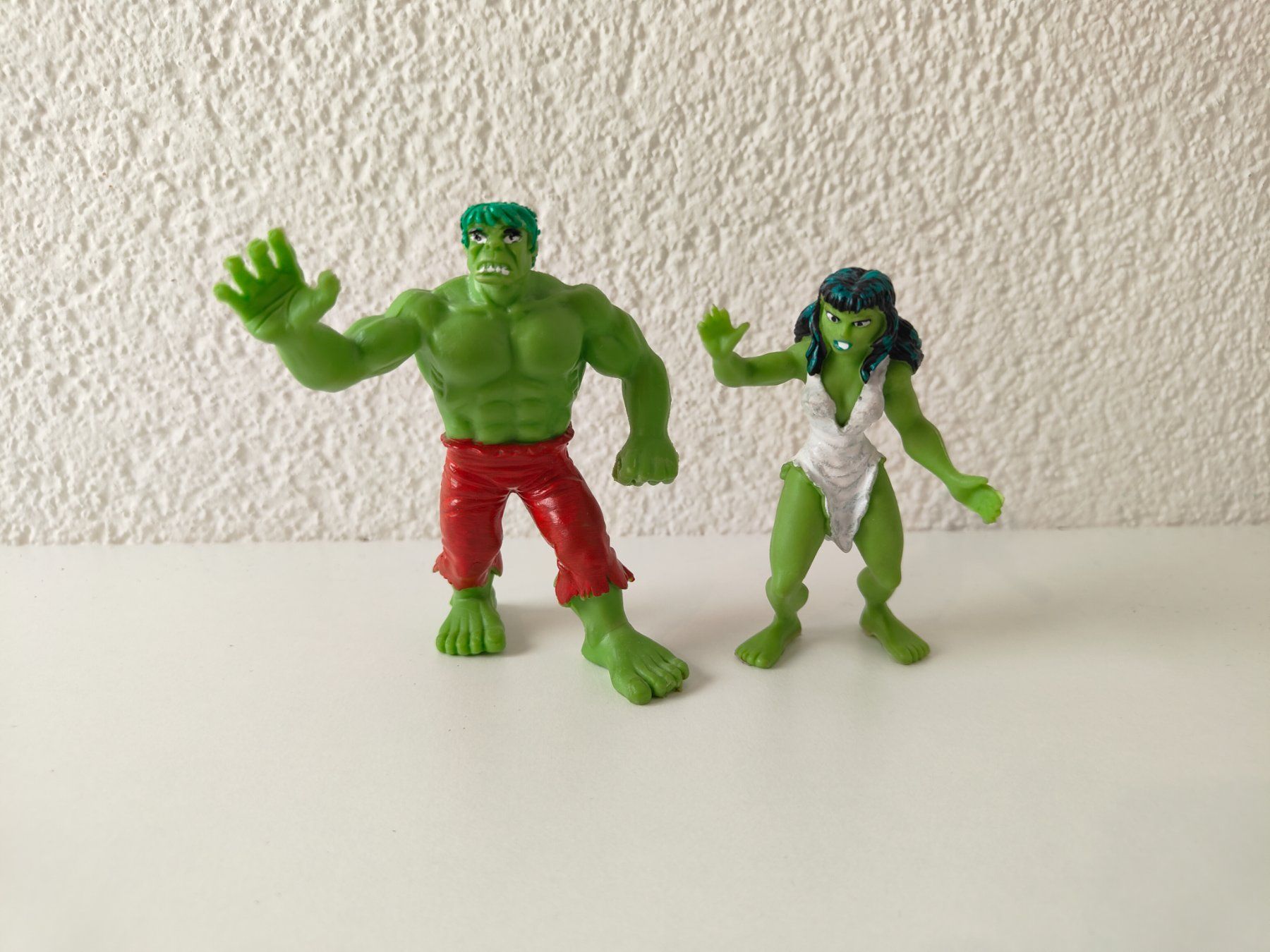 Bullyland Statuette: Spain Comics Hulk She-Hulk Marvel Rarität 1987 – Usato da Thalwil venduto da FigurenFreunde