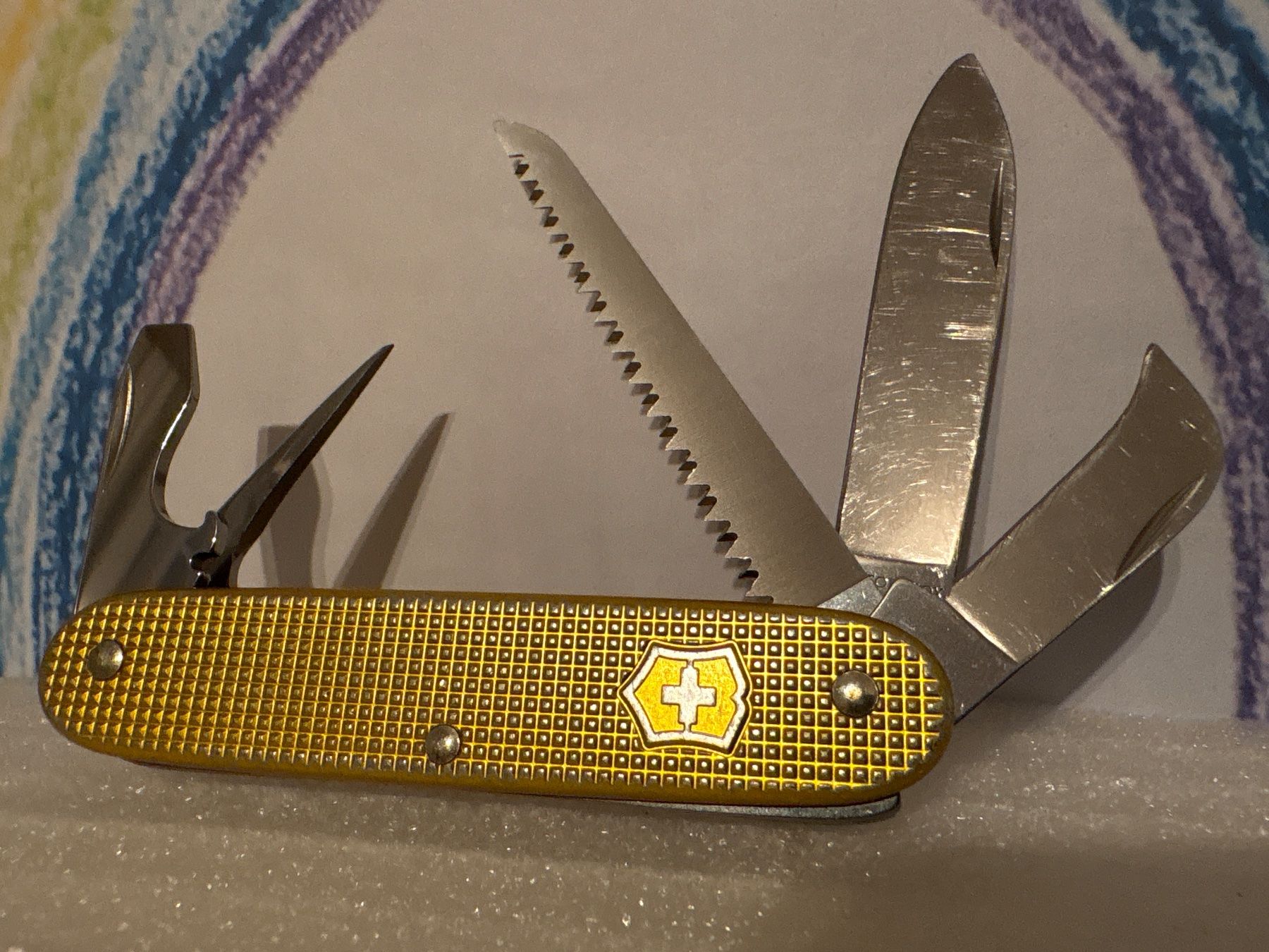 Victorinox Taschenmesser: VICTORINOX - Alox - Sackmesser - Bugnard – Gebraucht aus Andwil SG von Rainboli