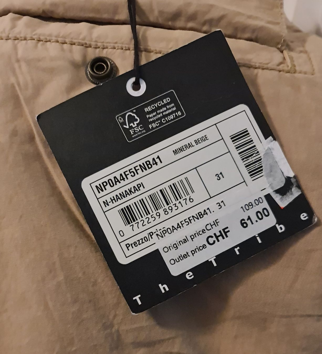 Napapijri Pantaloni: NAPAPIJRI CARGOHOSE / 31 – Nuovo e nell'imballaggio originale da kloten venduto da Dralion73 5