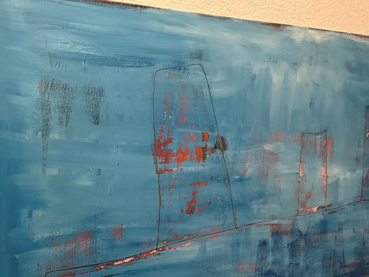 Dipinti: Bild auf Leinwand von Elisabeth KOLLY – Usato da Kappelen venduto da Mikik 1