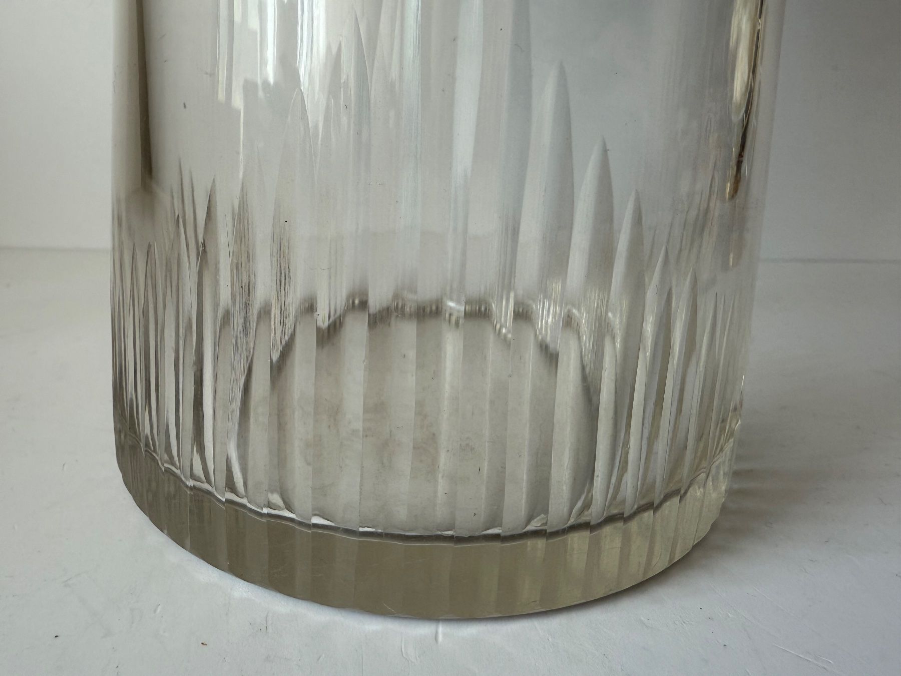 Caraffe: Antike Jugendstil Glaskaraffe – Usato da Zwingen venduto da moje1 2