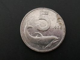 5 Lire 1956, Italien