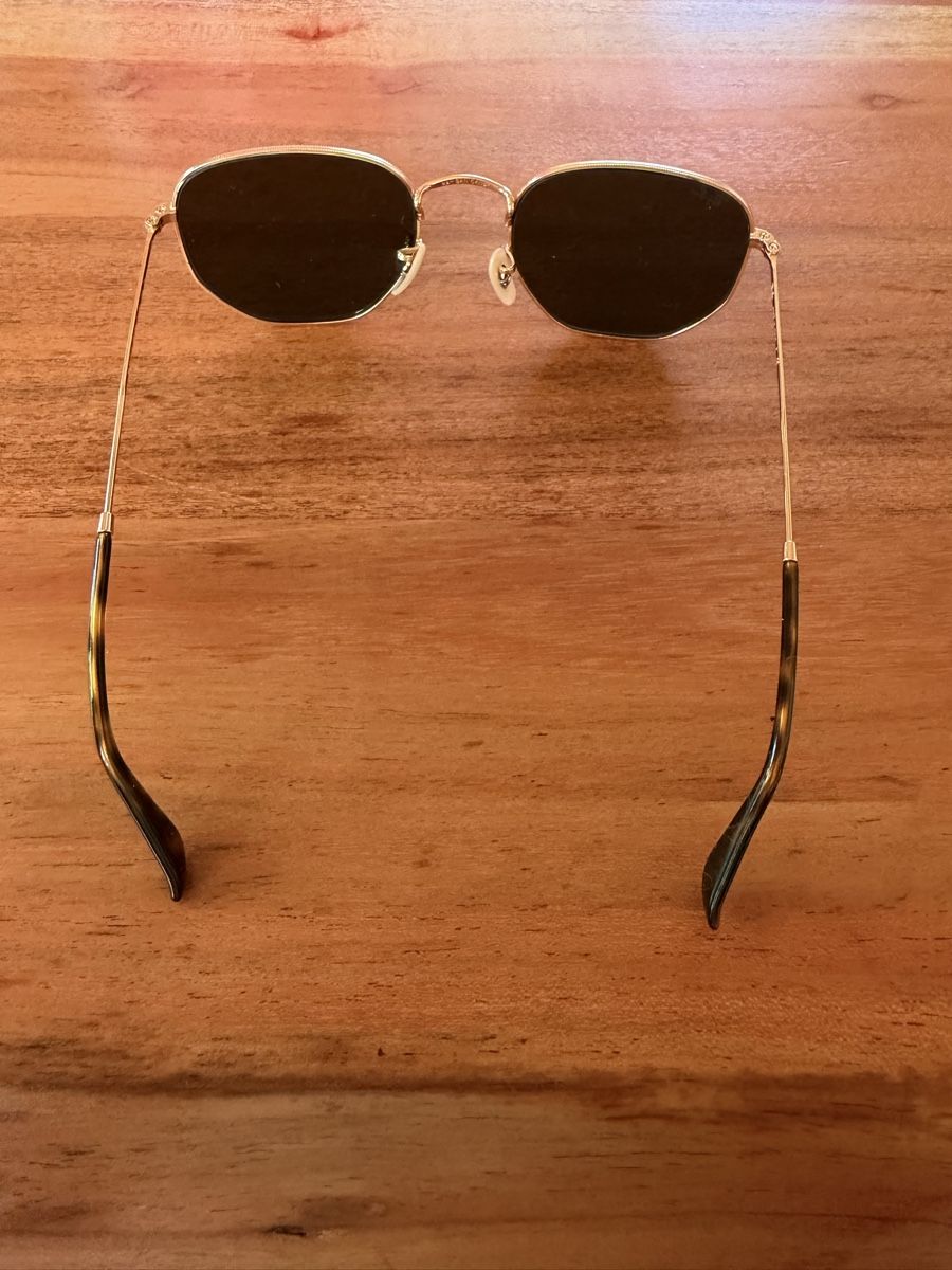 Ray-Ban Lunettes & Verres: Ray-Ban Hexagonal Gold RB3548-N  – D'occasion à Müllheim Dorf par Nic1986 1