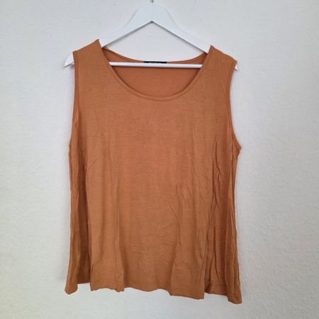 Sommer Tank Top in Orange, Gr. L - Top Zustand!