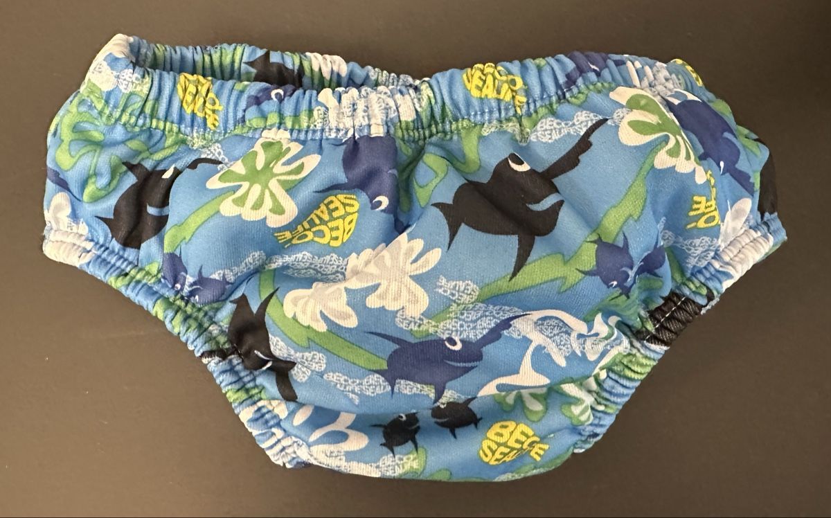 Pantaloni: Badehose mit integrierter Windel – Usato da Zürich venduto da Simon8032