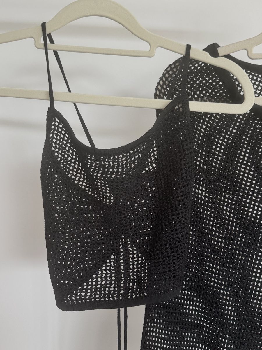 Kleiderpakete: Black Crochet Beach Set – 2 Pieces – Gebraucht aus Zürich von di_archive 7