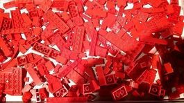 Lego 200 Roten Teile Pièces Rouges -L44