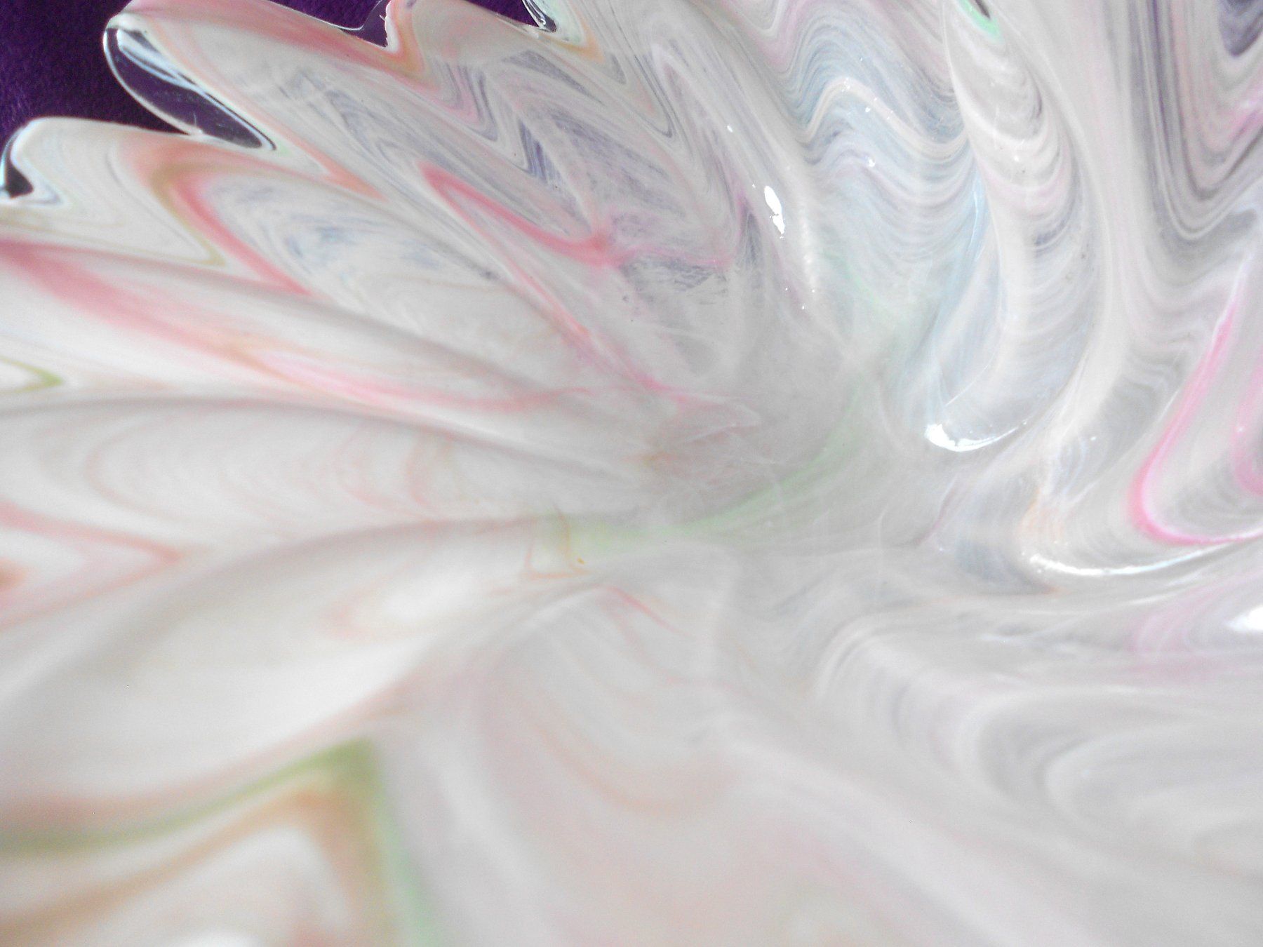 Bicchieri: Exquisite Jugendstil Glas Schale um 1900 – Usato da Dübendorf venduto da ArtExpression 6
