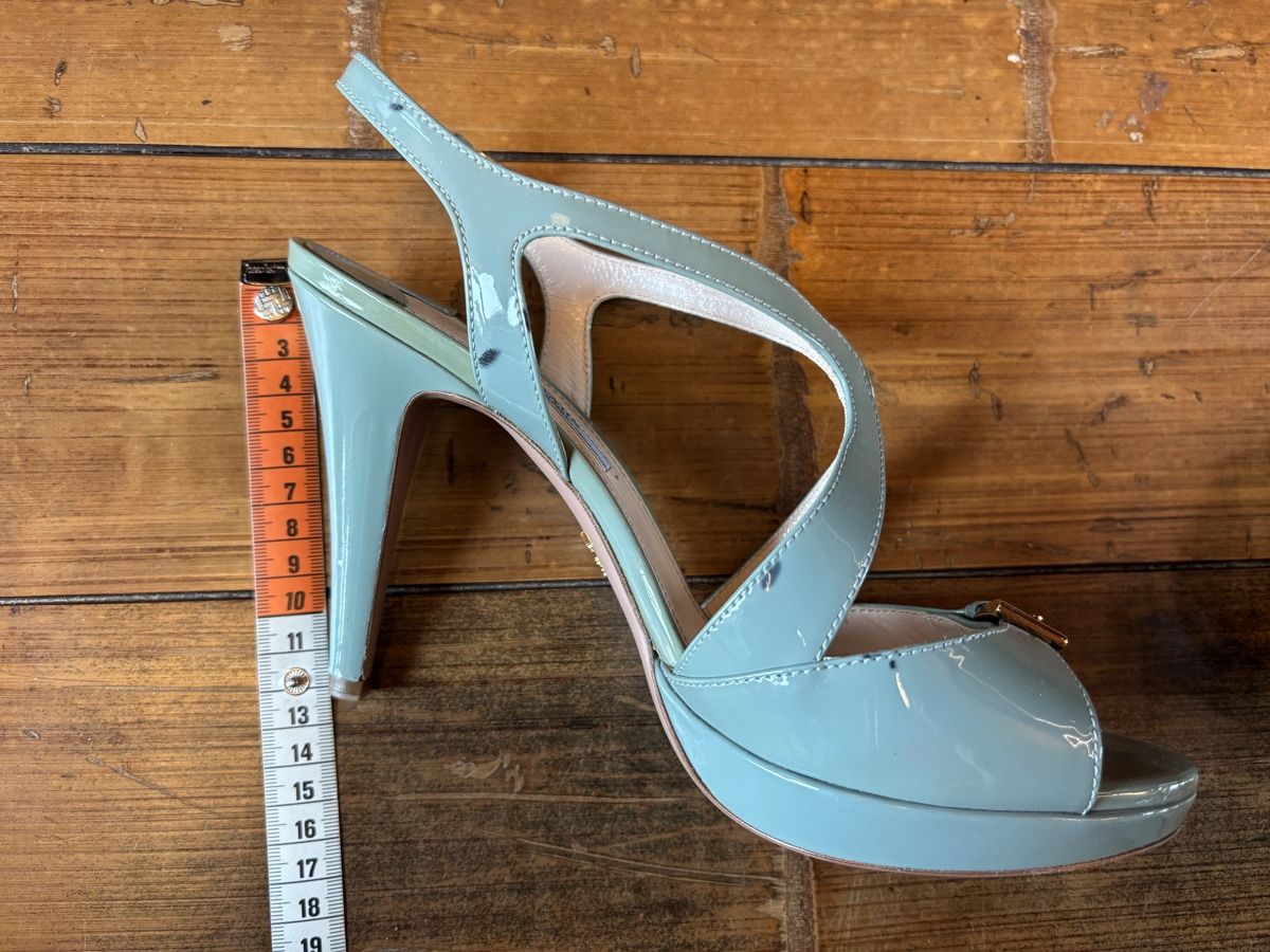 Prada Damenschuhe: Sandales Prada 40 bleu – Neu (gemäss Beschreibung) aus Dotzigen von SecondHandGems 7