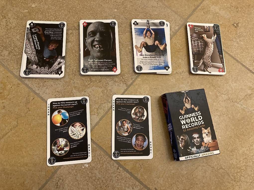 Giochi: Kartenspiel - Guinness World Records – Usato da Biel-Benken BL venduto da Aslan_1 2