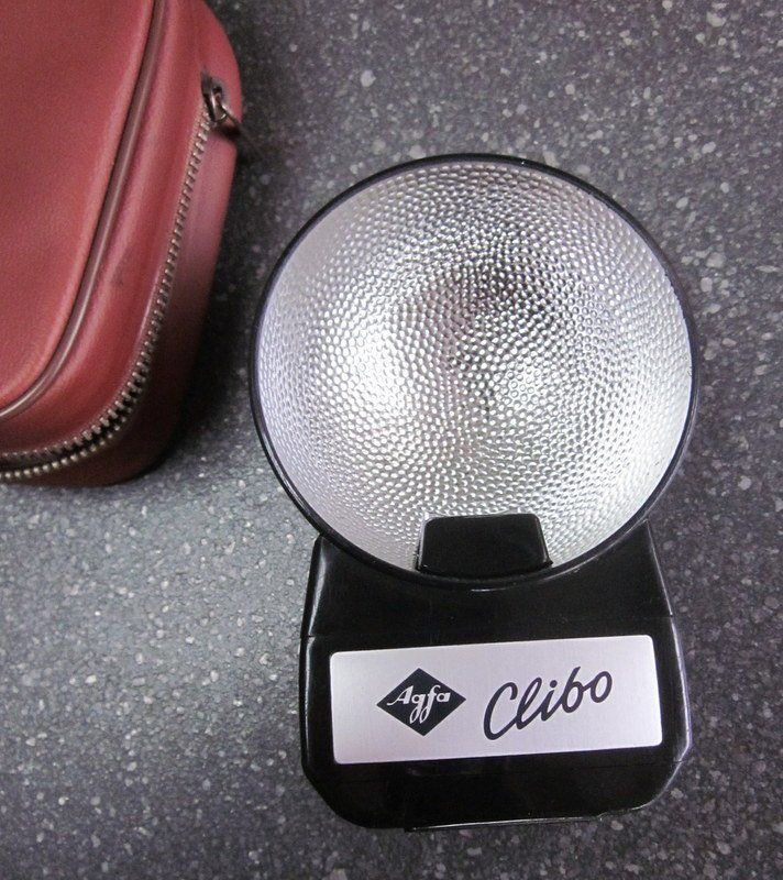Agfa Blitze: Agfa Clibo Blitz inkl. Tasche mit 4 Reserveblitzen – Gebraucht aus Bischofszell von Pfau0 1