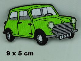 MINI COOPER 1969 - Aufnäher - Aufbügler - Stickerei - 9x5cm