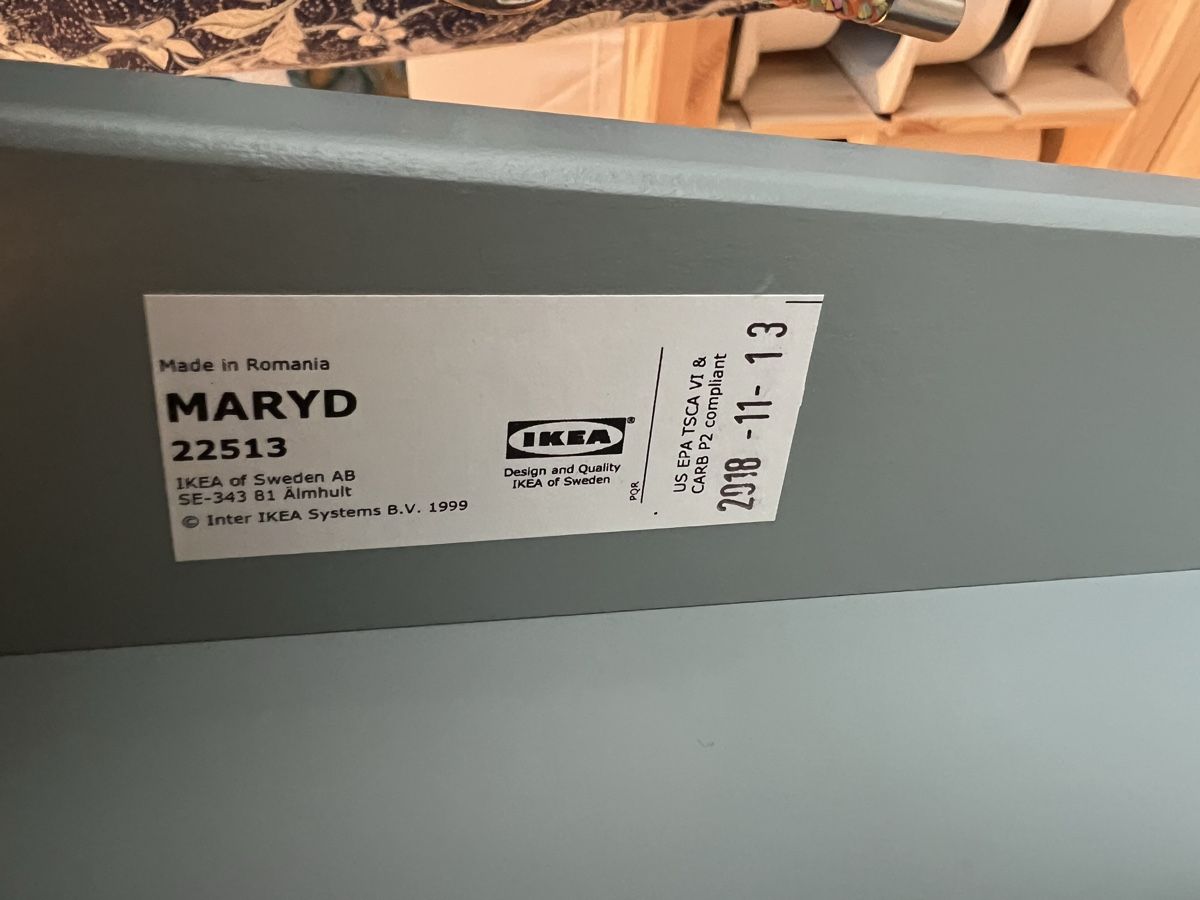 Ikea Set di tavolo e panche: IKEA Maryd türkis – Usato da Bergdietikon venduto da lua_6f9w 1