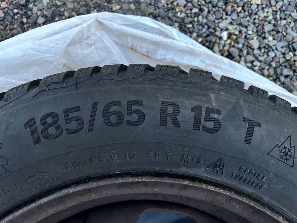 Neue Winter Kompletträder, Continental, Dim. 185/65/R15 | Kaufen auf ...