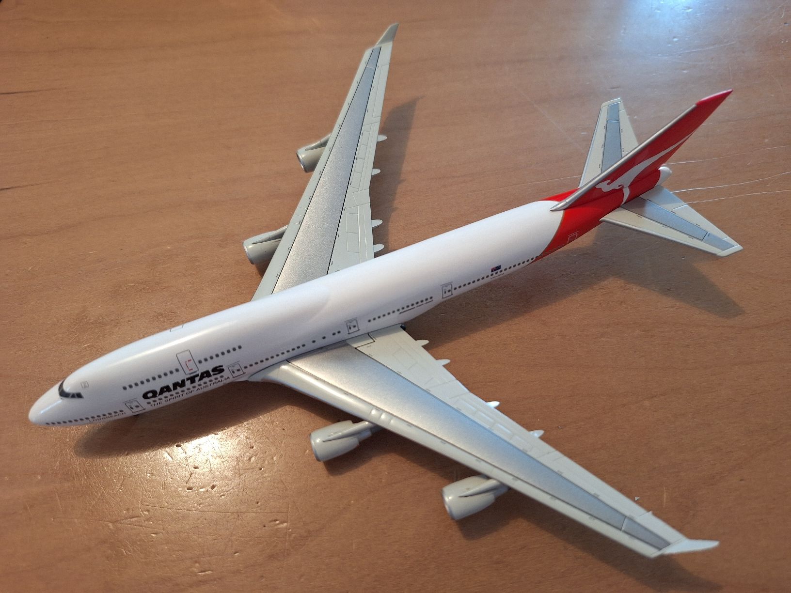 Boeing Kit di modellismo & Modellini statici: Qantas Boeing 747 1:400 VH-OED – Usato da Sargans venduto da nicsam1815 1