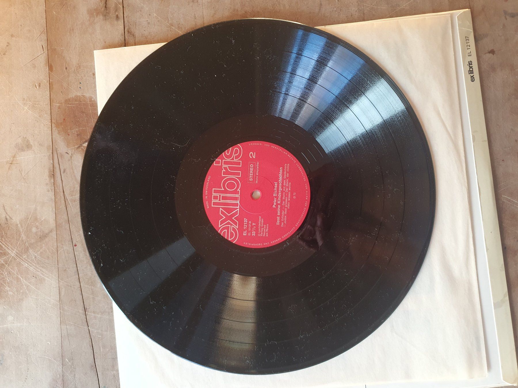 Dischi in vinile: LP Peter Bichsel liest seine Kindergeschichten – Usato da Zürich venduto da loosebone 5