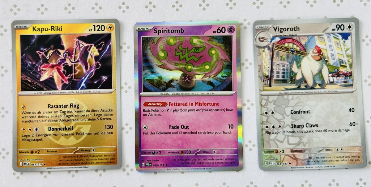 Pokémon Carte collezionabili: Pokémon | Holo-Bundle | DE + EN | Gratisversand – Nuovo (secondo la descrizione) da Gelterkinden venduto da pikapikachu 2