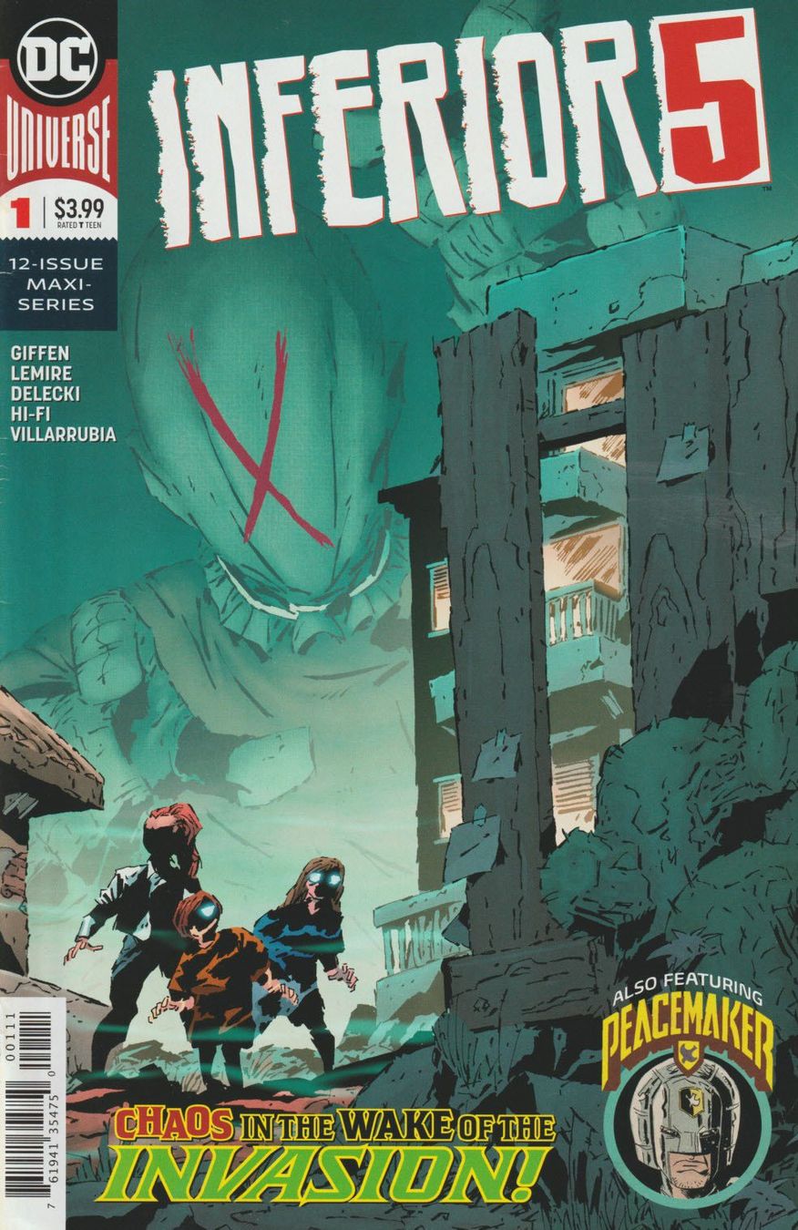 Fumetti: INFERIOR FIVE #1-4 DC Comics MIT Peacemaker (Suicide Squad) – Usato da thun venduto da lucky_manxy