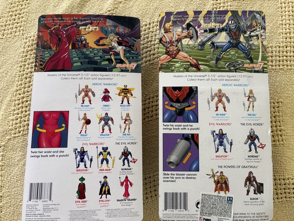 Masters of the Universe Statuette: MOTU 2er SET super7 NEU – Nuovo e nell'imballaggio originale da Herzogenbuchsee venduto da warrior77 6