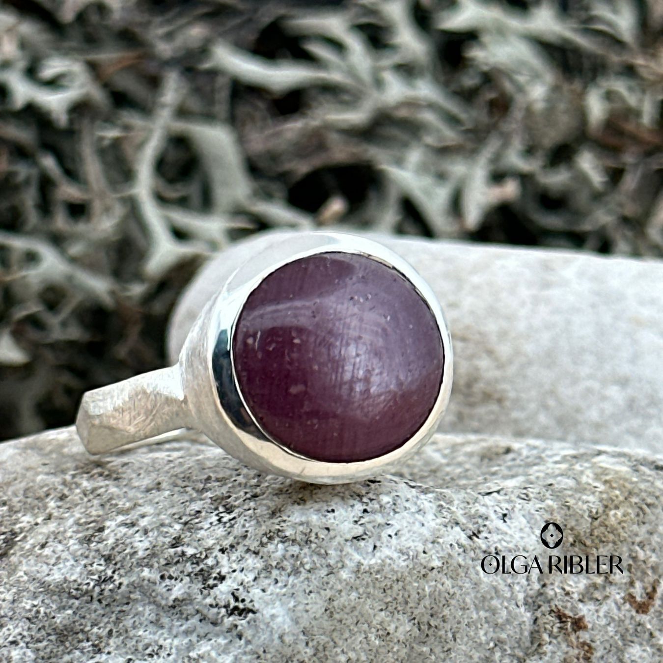 Olga Ribler Ringe: Sternrubin Ring Sterling Silber  Ringgrösse 56 – Neu (gemäss Beschreibung) aus Luzern von Schmuckoutlet 4