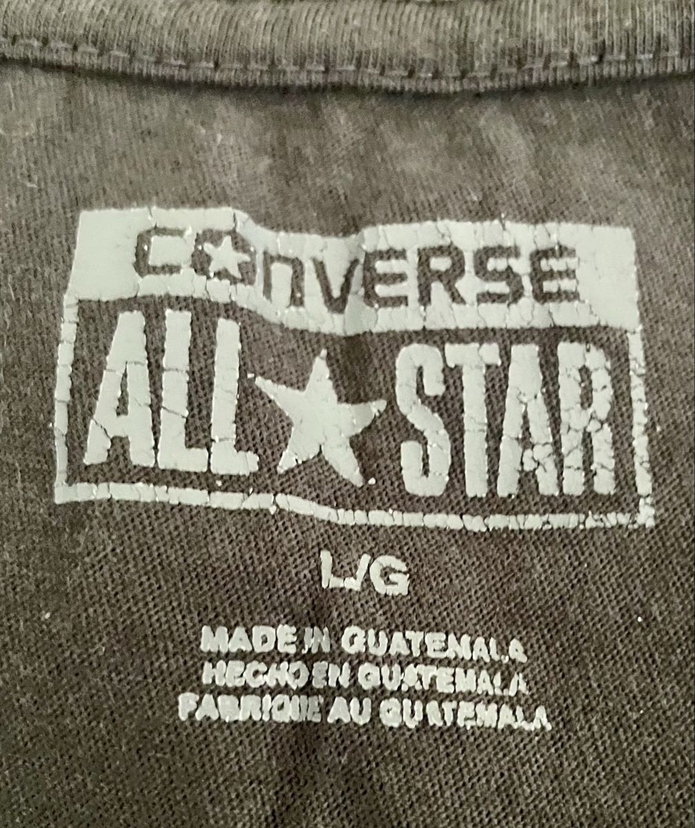 Converse T-shirt: Converse All Star Damenshirt - Grösse L – Nuovo (secondo la descrizione) da Stansstad venduto da alexandra171080 1