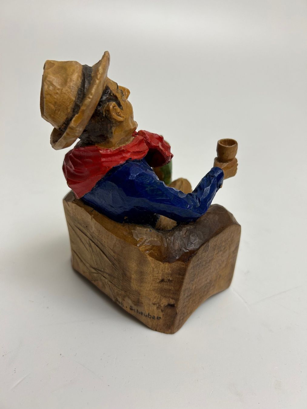 Statuette: Skulptur von Holzbildhauer geschaffen – Usato da Rheineck venduto da emma.gut 2