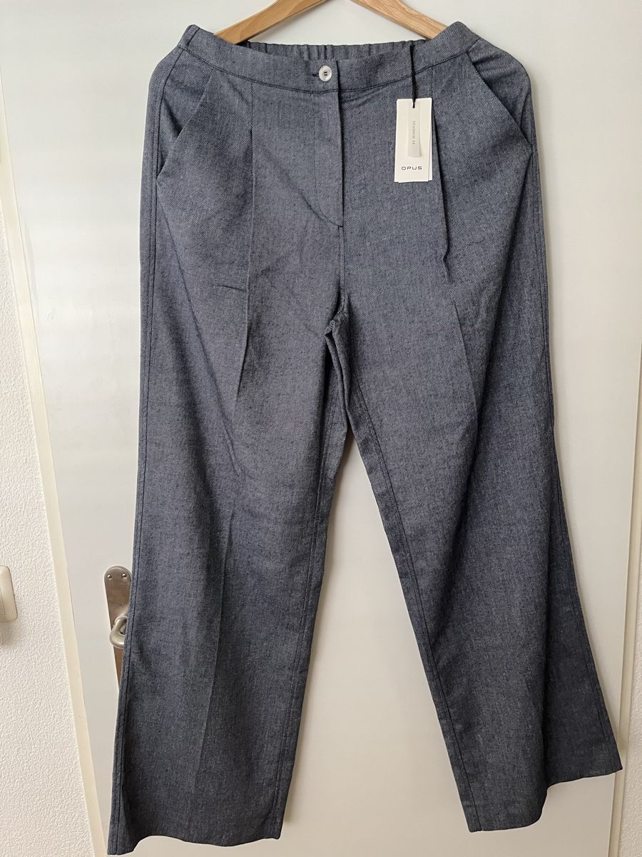 Opus Pantaloni: Neue Opus Stoffhose mit Etikette – Nuovo e nell'imballaggio originale da Wettingen venduto da epe_9vbf