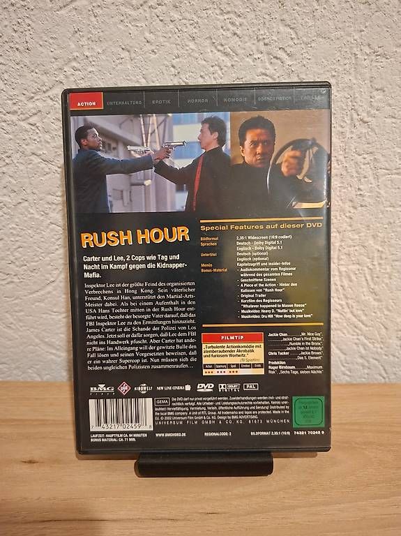 Alle DVDs: RUSH HOUR – Gebraucht aus Gerlafingen von MMoeller 1